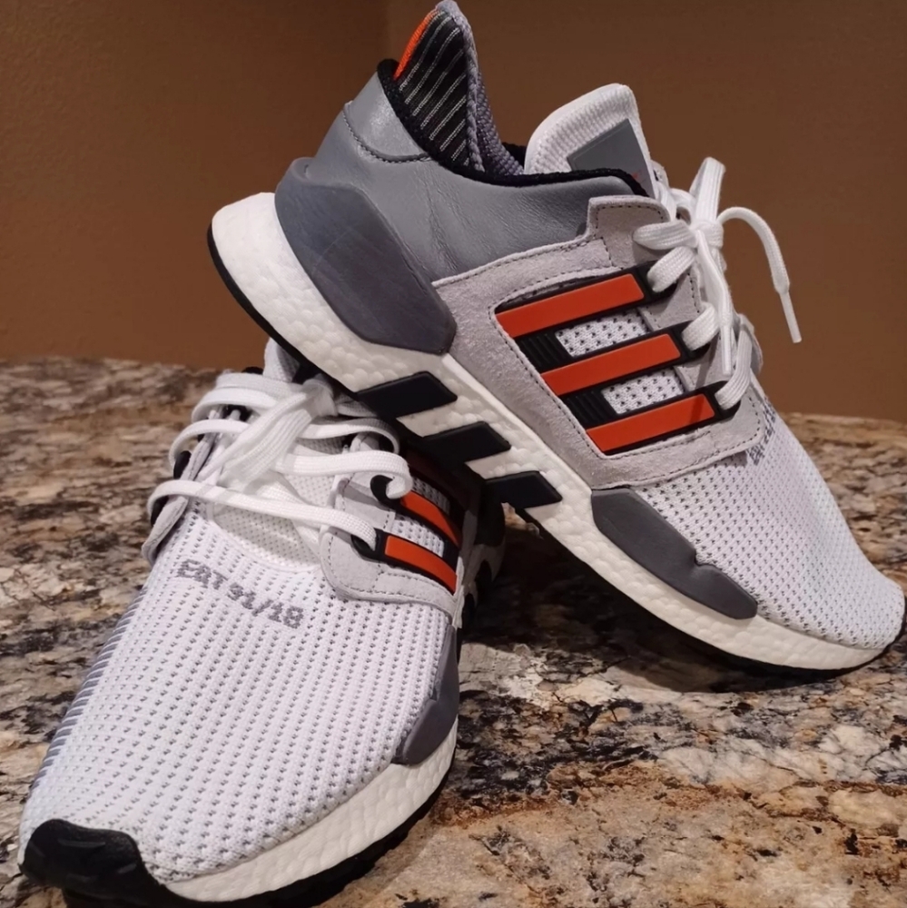 Adidas EQT Support 91/18 ‘Grey Hi-Res Red’ B37521 (Size US 10.5)